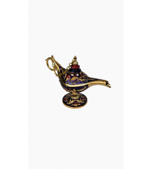 Lampe d'Aladin décorative en métal, artisanat marocain