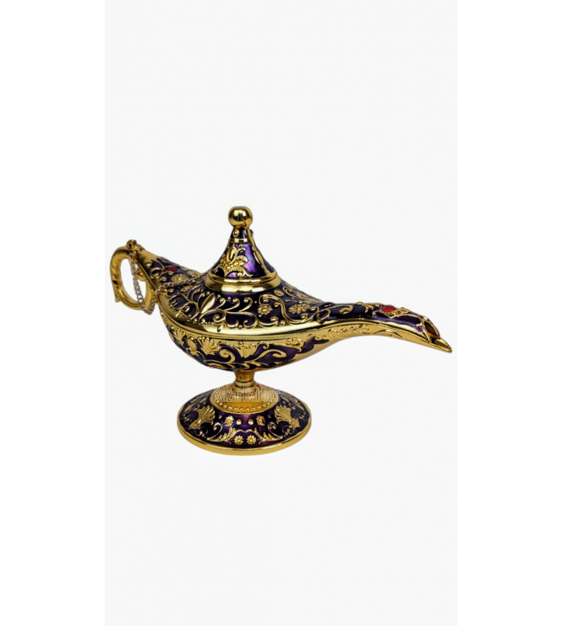 Lampe d'Aladin en métal fait main par des artisans marocains