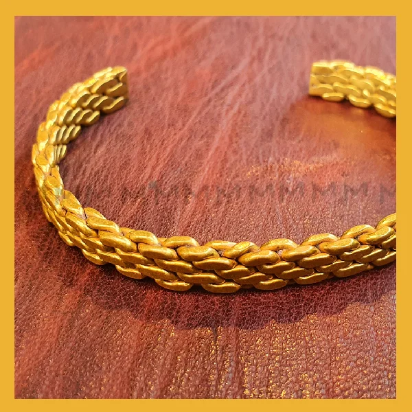 Bracelet Cuivre Ouvre D'art Unique – Image 2